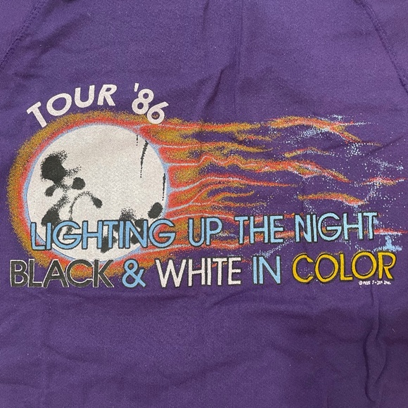 Vintage (but never worn) Jack Wagner 1986 Concert Tour Sweatshirt - Picture 4 of 4